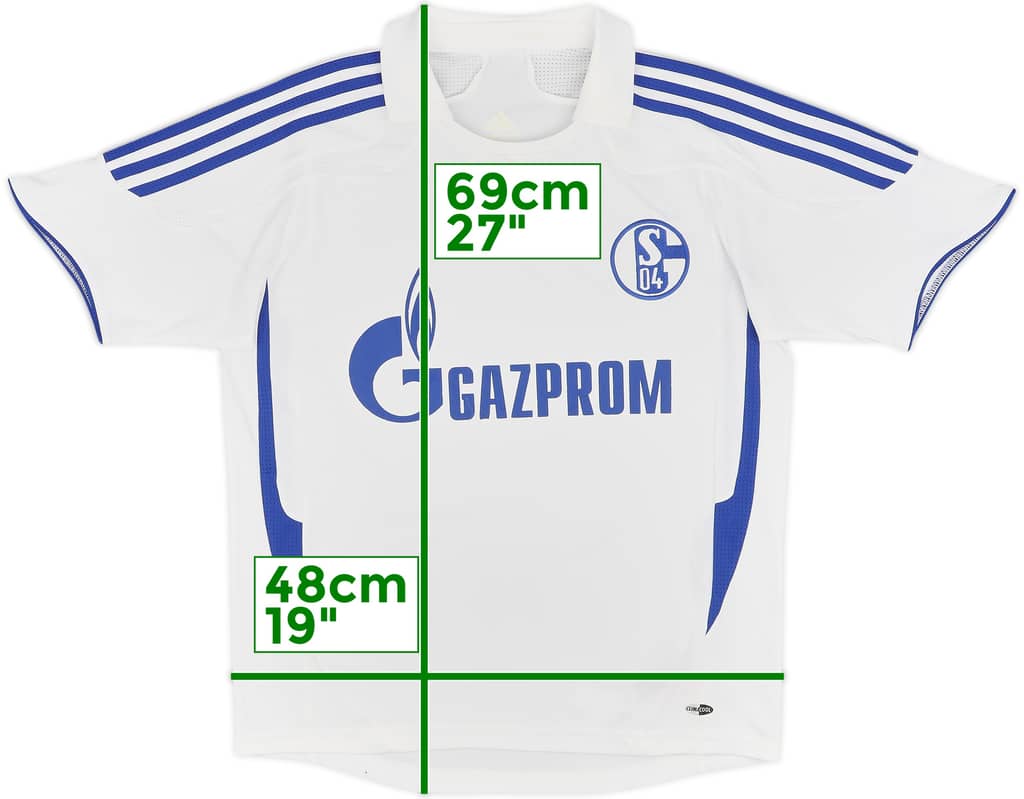 2007-08 Schalke Away Shirt - 8/10 - (L.Boys)