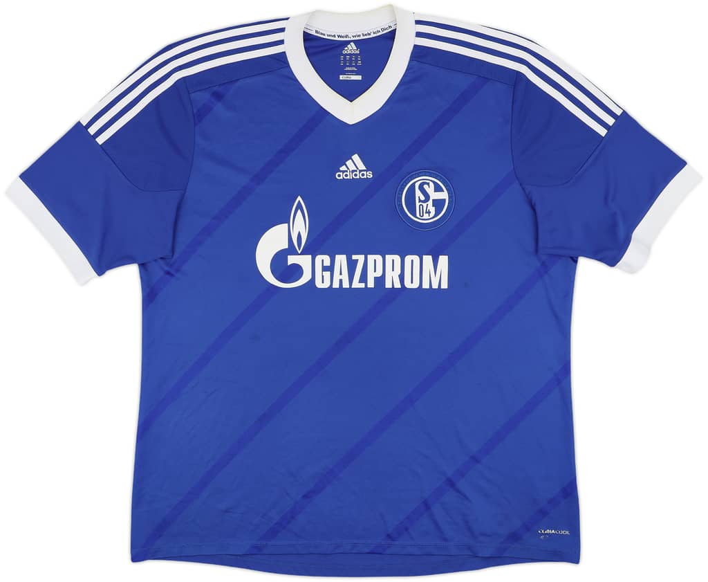 2012-14 Schalke Home Shirt - 8/10 - (XXL)