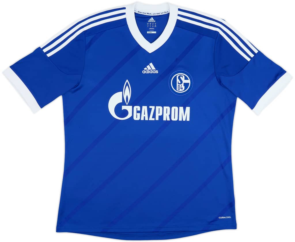 2012-14 Schalke Camiseta Local - 9/10 - (XL)