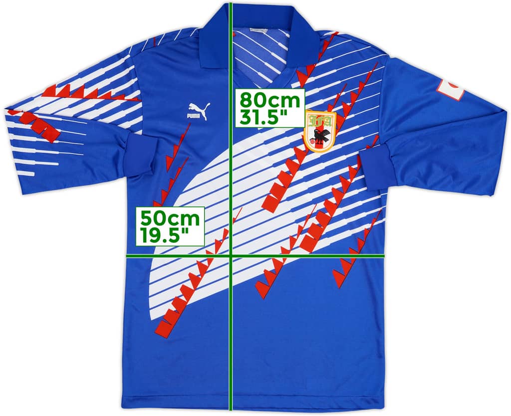 1993 Japan Home L/S Shirt - 8/10 - (L)