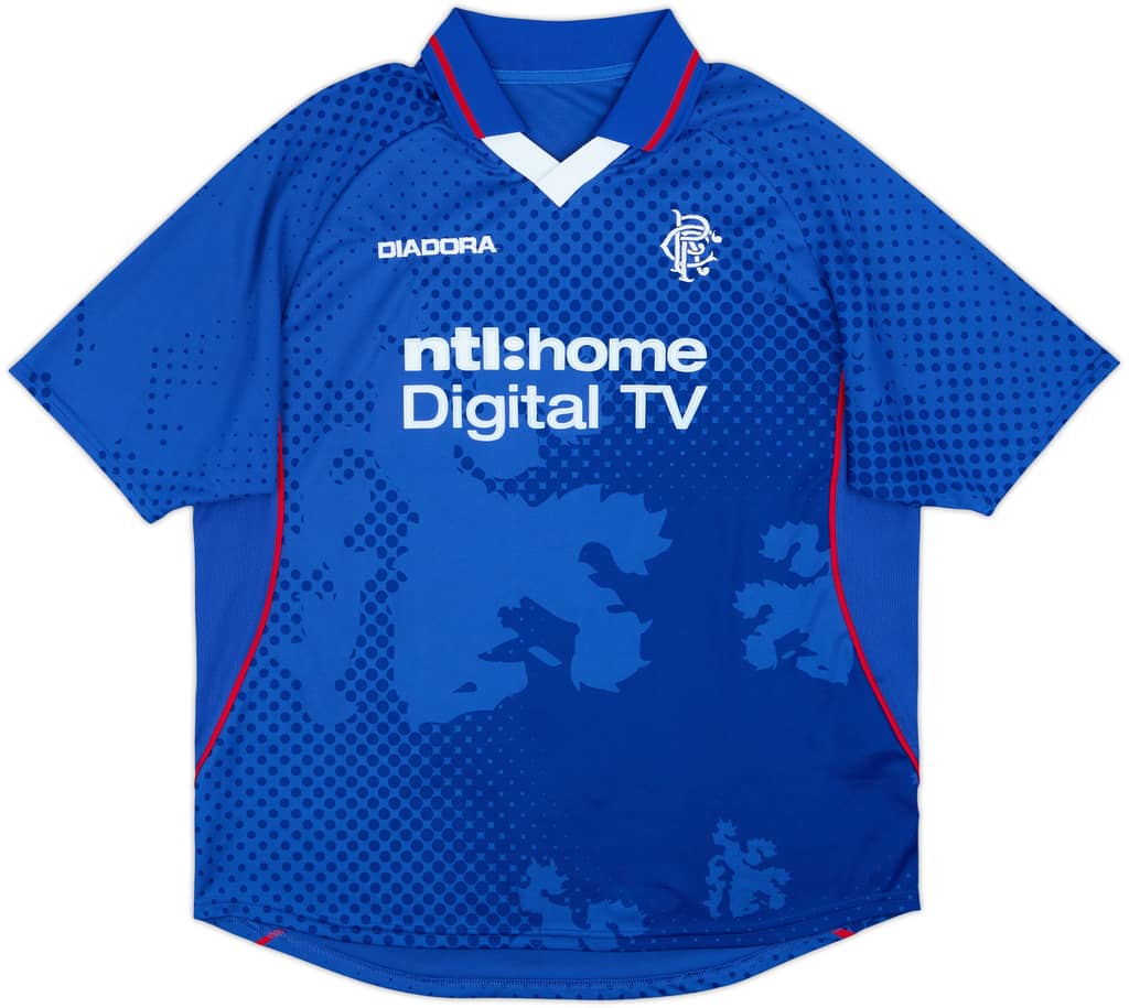 2002-03 Rangers Home Shirt Arteta #23