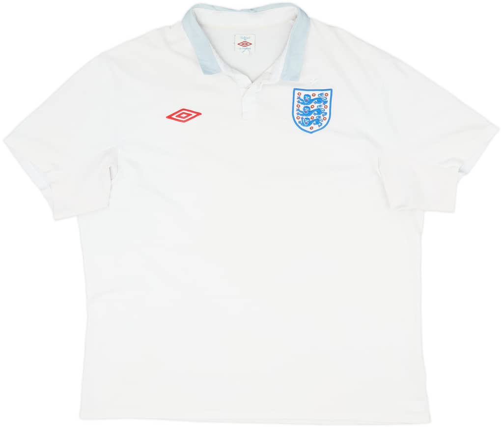 2009-10 England Home Shirt - 5/10 - (XXL)