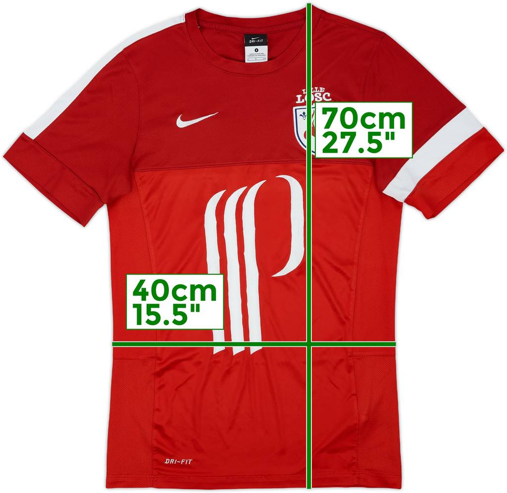 2013-14 Lille Nike Training Shirt - 5/10 - (S)