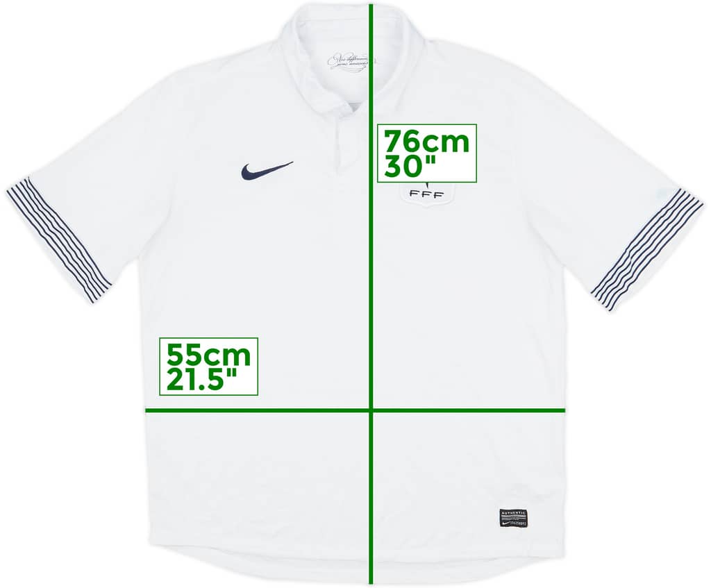 2012-13 France Away Shirt - 7/10 - (XL)