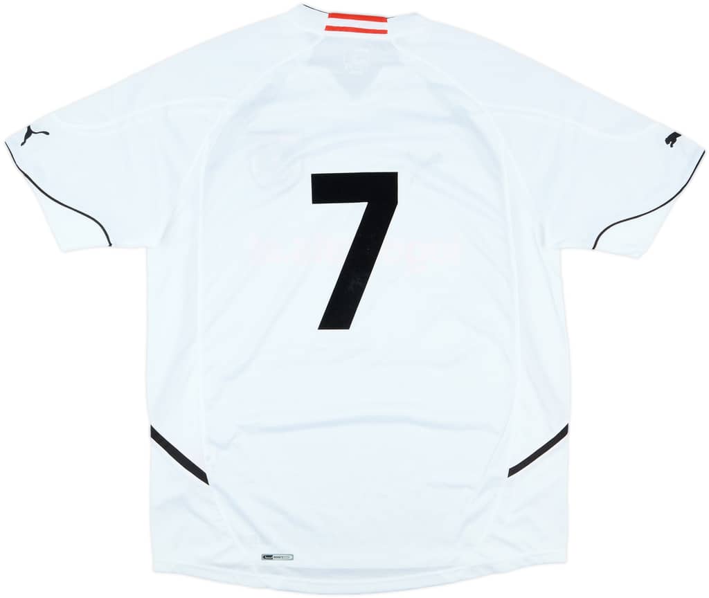 2010-12 Austria Match Issue Away Shirt #7