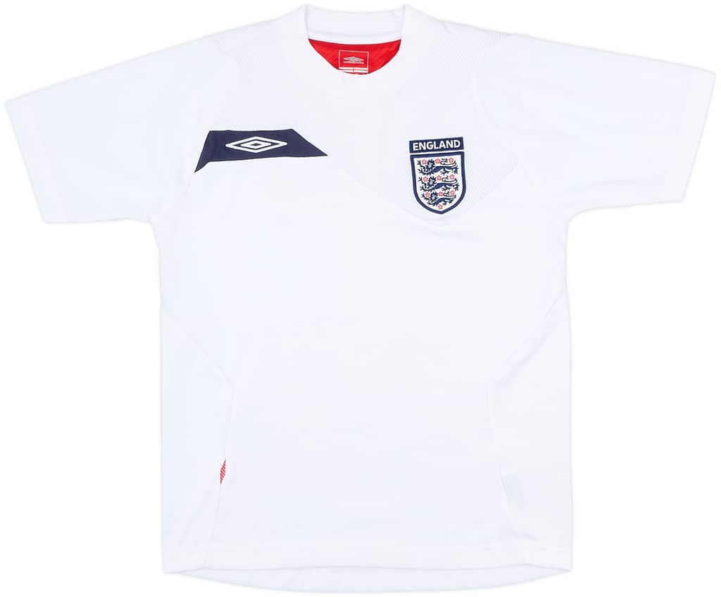 2006-07 England Umbro Training Shirt - 9/10 - (M.Boys)