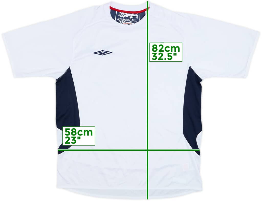 2005-06 England Umbro Training Shirt - 8/10 - (XL)