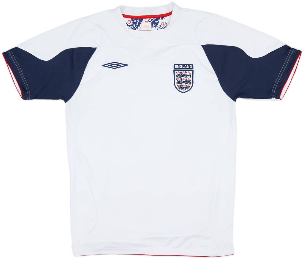 2006-08 England Umbro Training Shirt - 7/10 - (M)