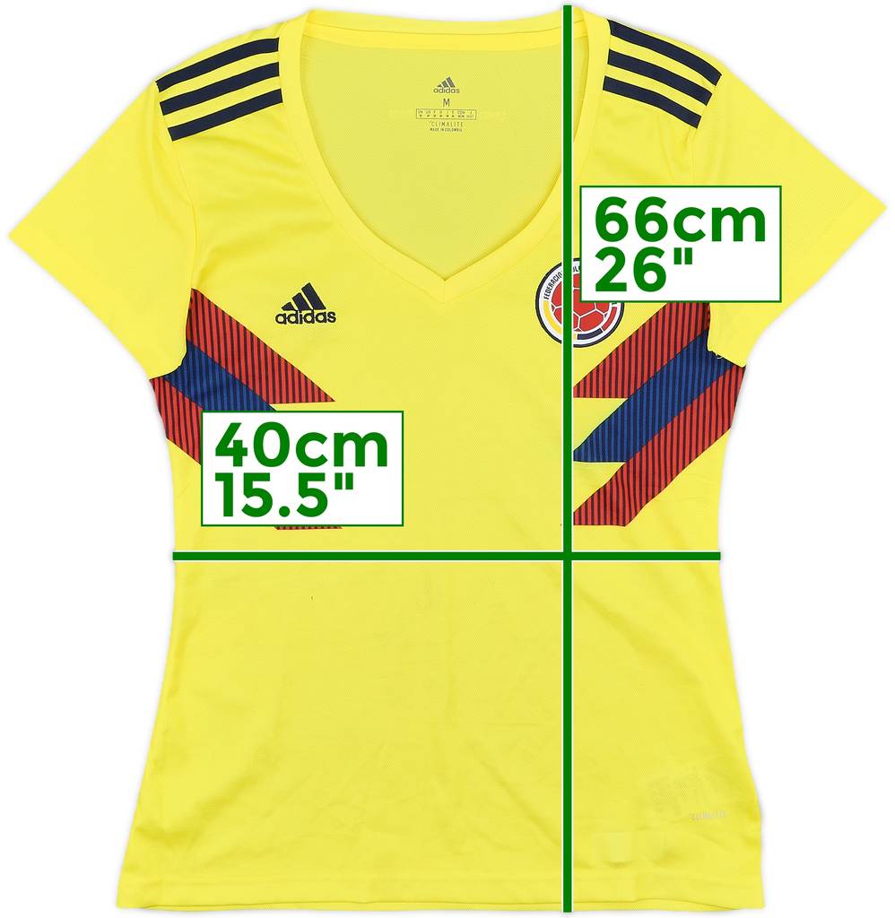 2018-19 Colombia Home Shirt - 7/10 - (Women's M)