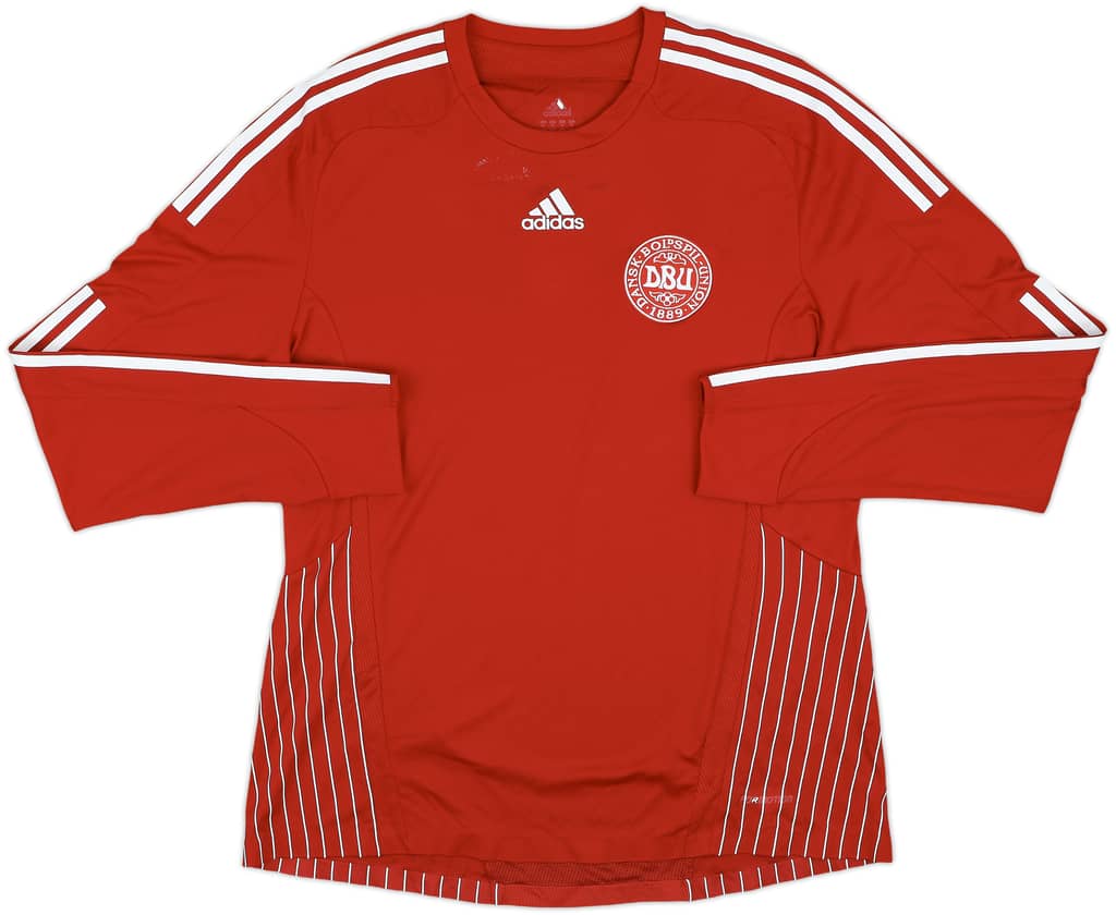 2007-10 Denmark Player Issue Home L/S Shirt - 6/10 - (XL)