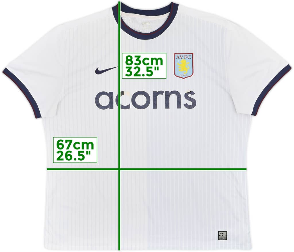2009-10 Aston Villa Away Shirt - 5/10 - (3XL)