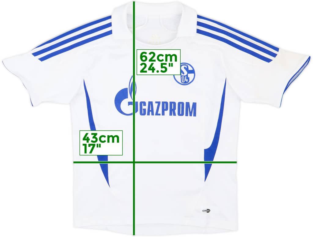 2007-08 Schalke Away Shirt - 7/10 - (M.Boys)