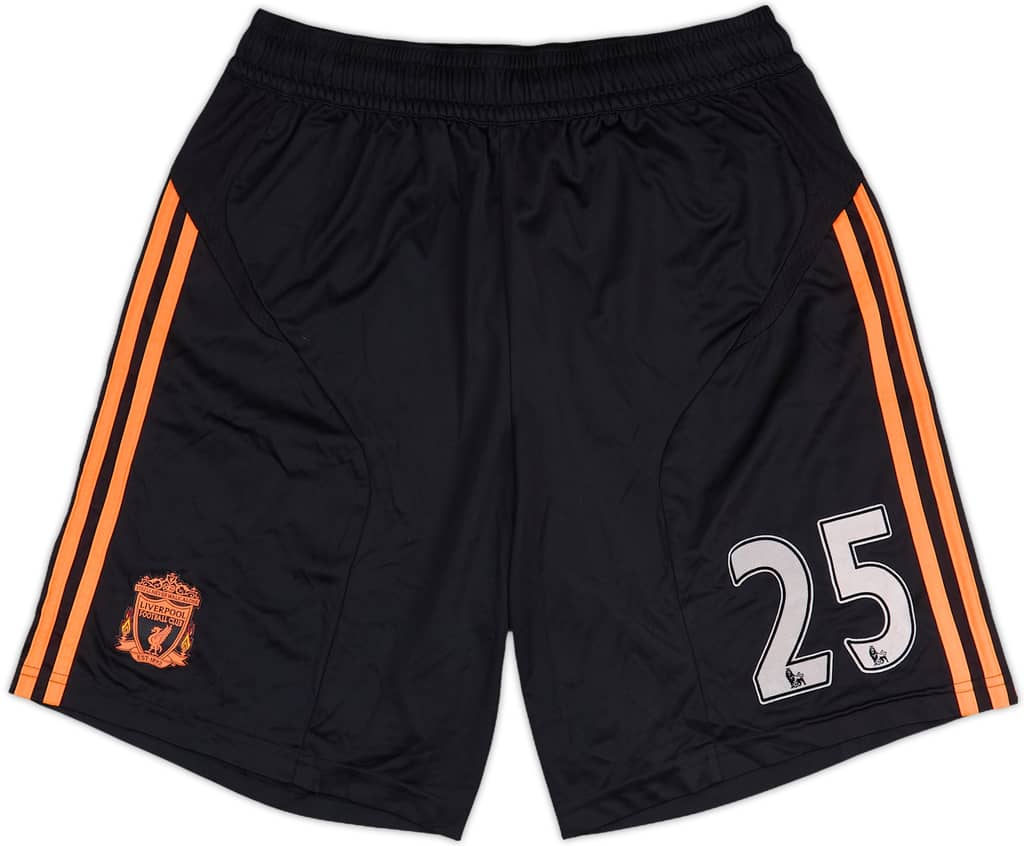2011-12 Liverpool Player Issue GK Shorts #25 (Reina) - 8/10 - (M)