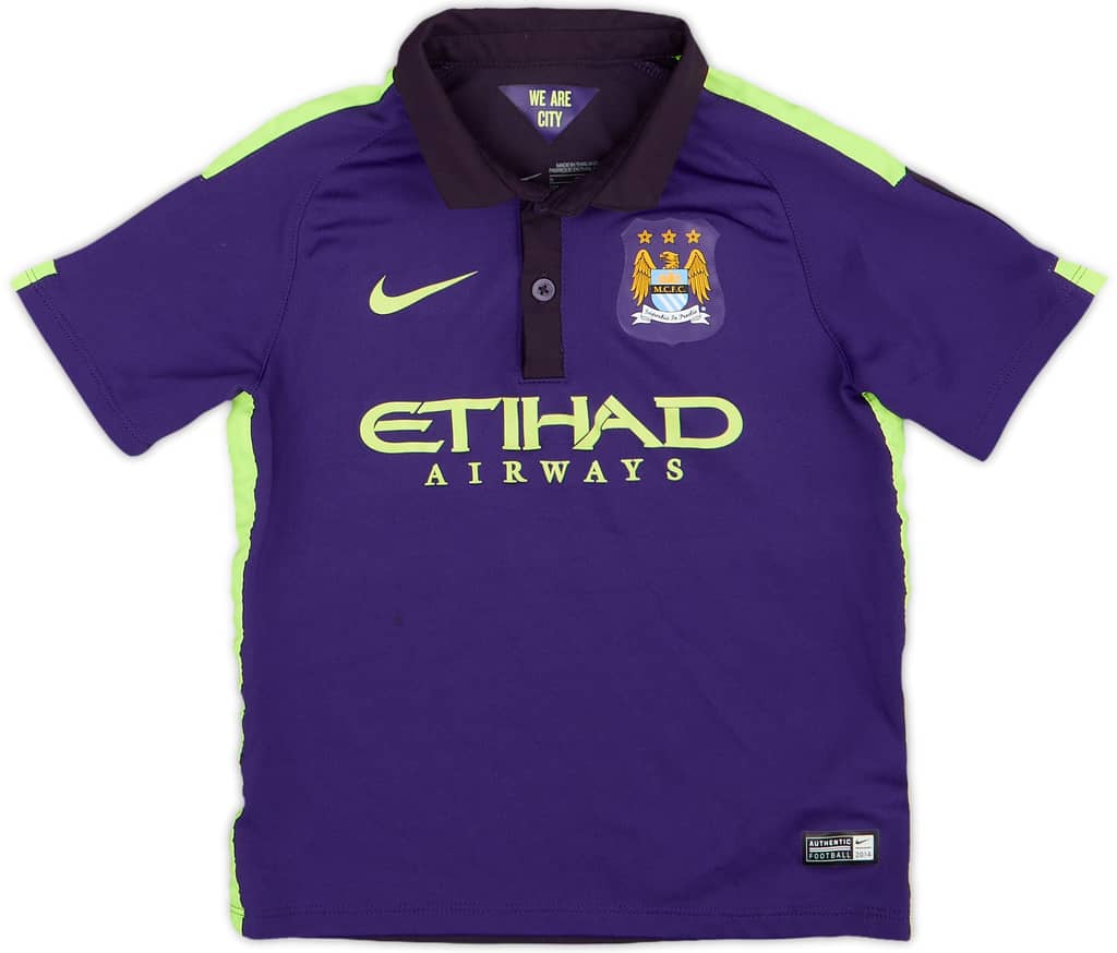 2014-15 Manchester City Third Shirt - 9/10 - (4-5 Years)