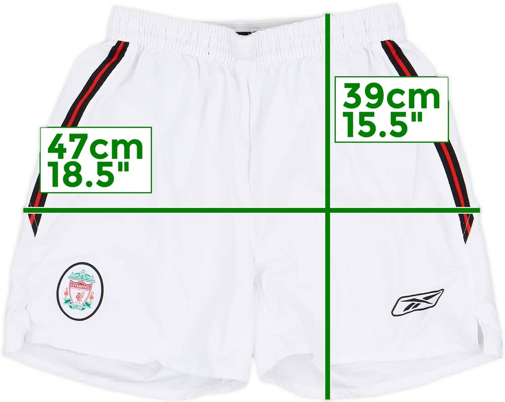 2003-04 Liverpool Alternate Away Shorts - 8/10 - (L.Boys)