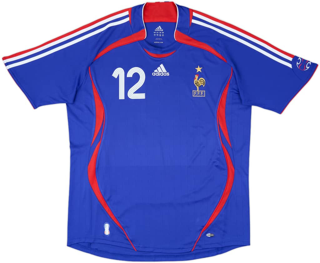 2006-07 France Home Shirt Henry #12 - 9/10 - (L)