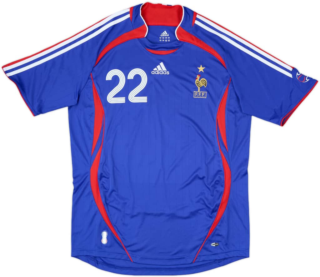 2006-07 France Home Shirt Ribery #22 - 10/10 - (L)
