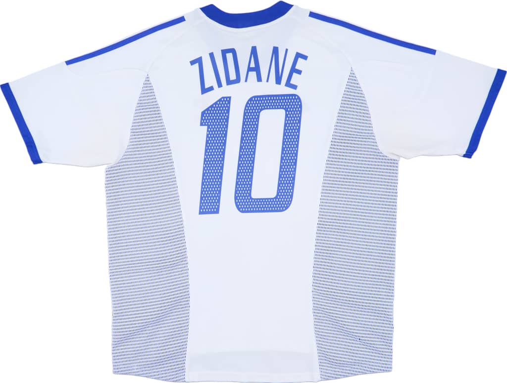 2002-04 France Away Shirt Zidane #10 - 8/10 - (XL)