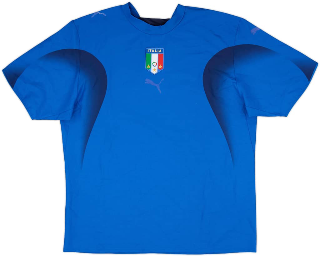 2006 Italy Home Shirt - 4/10 - (L)