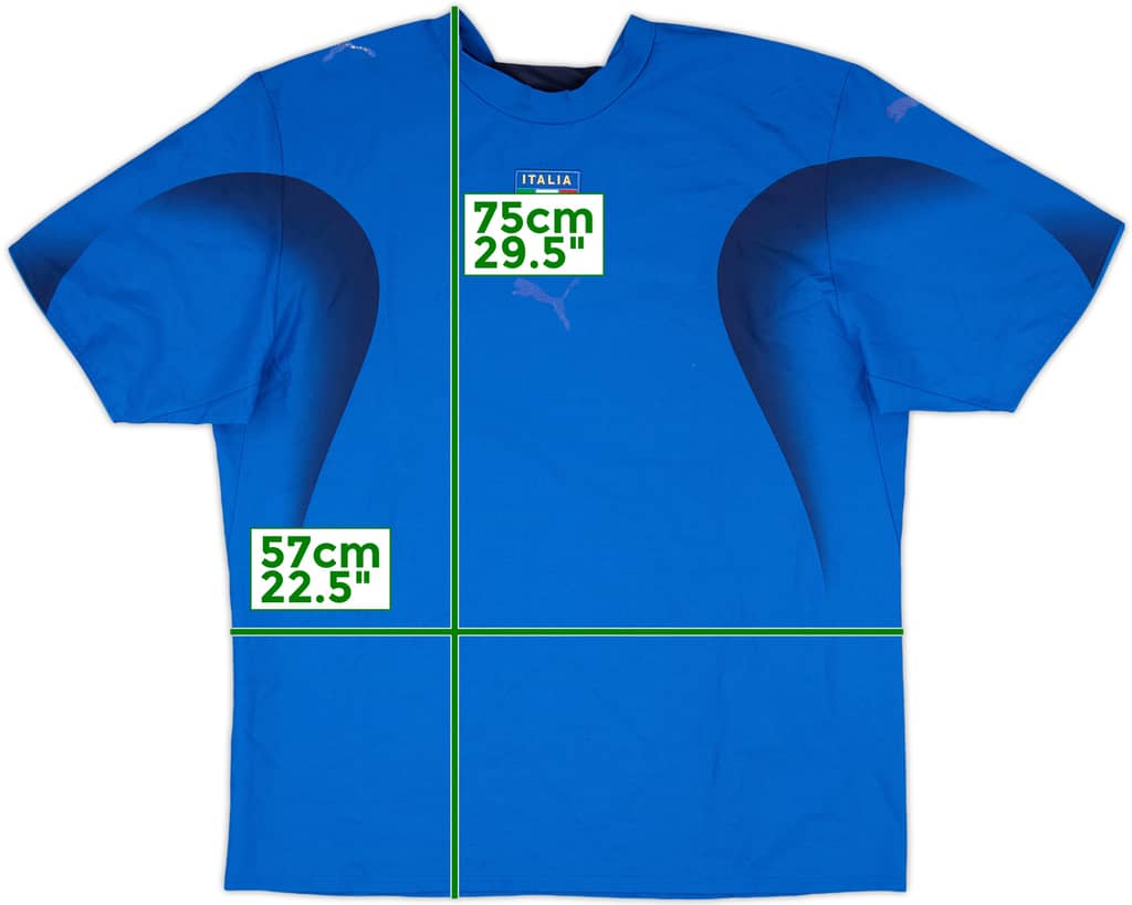 2006 Italy Home Shirt - 4/10 - (L)