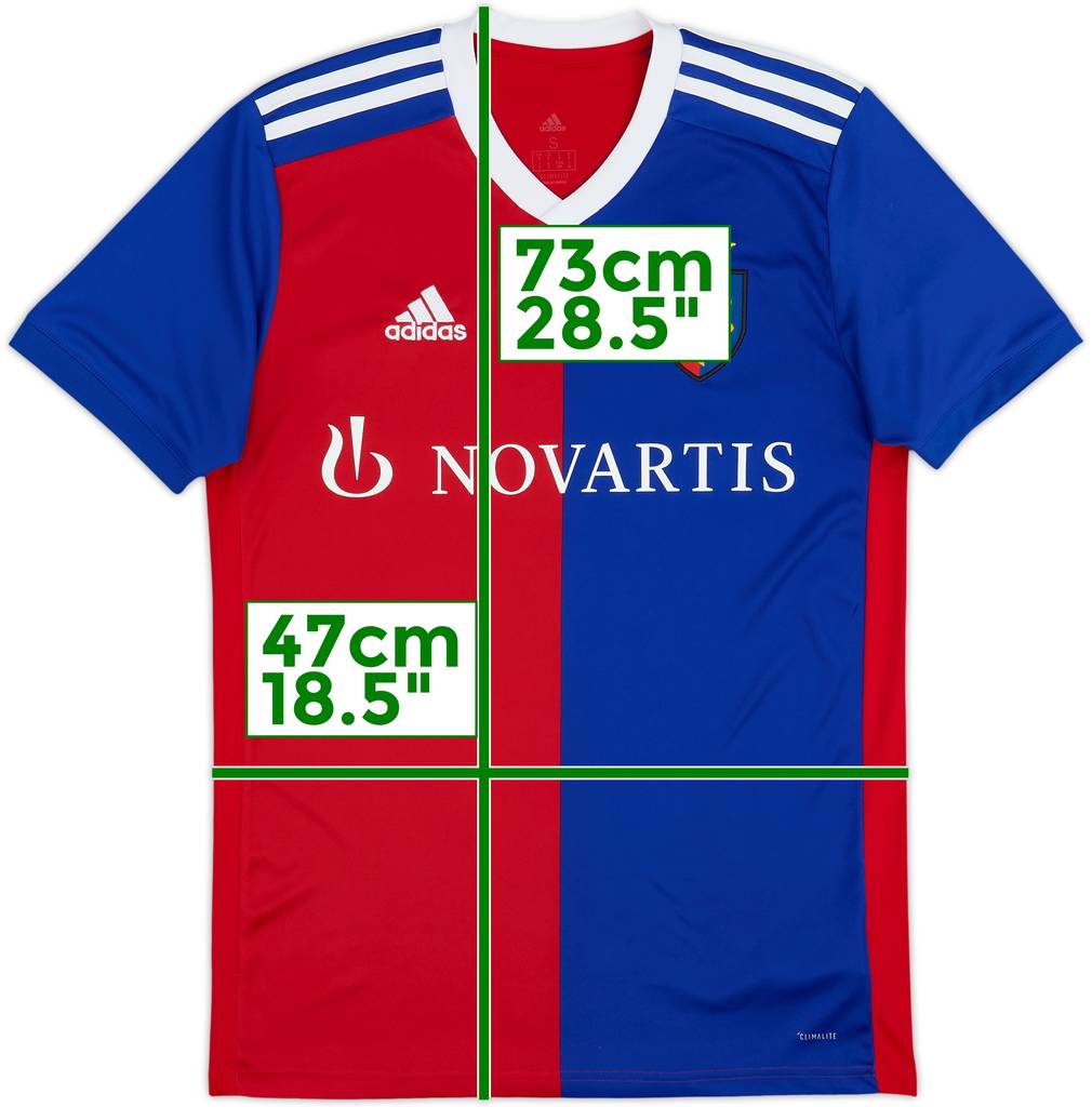 2018-19 FC Basel Home Shirt - 9/10 - (S)