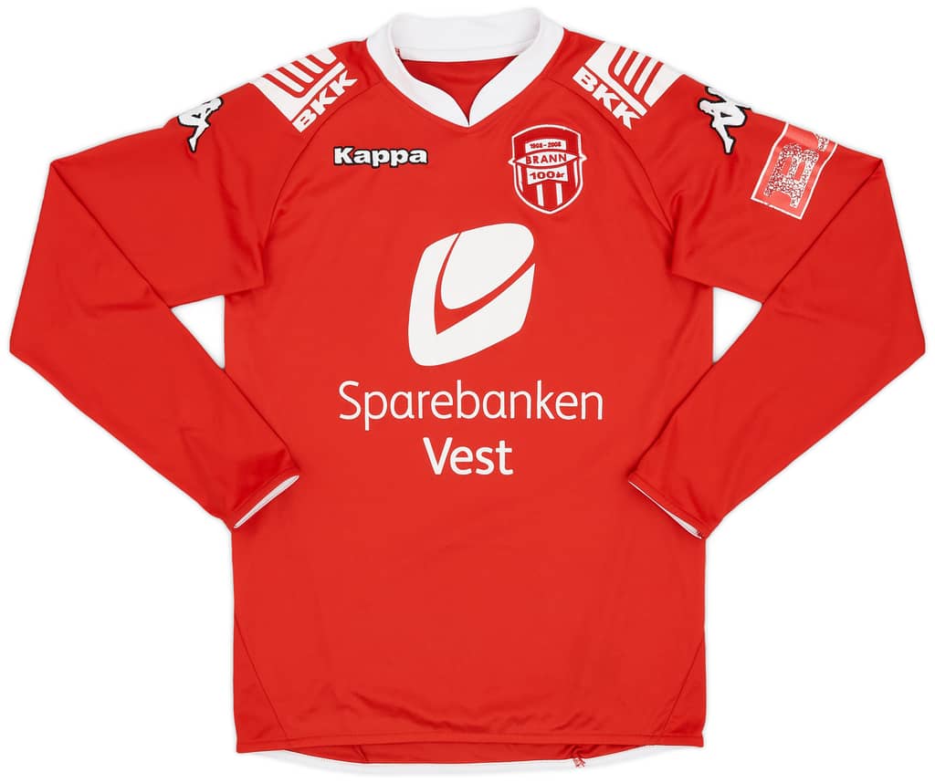 2008 Brann Centenary Home L/S Shirt - 7/10 - (S)