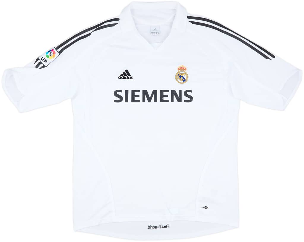 2005-06 Real Madrid Home Shirt - 5/10 - (XL)