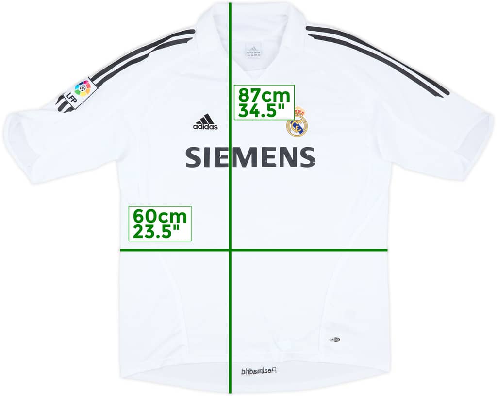 2005-06 Real Madrid Home Shirt - 5/10 - (XL)