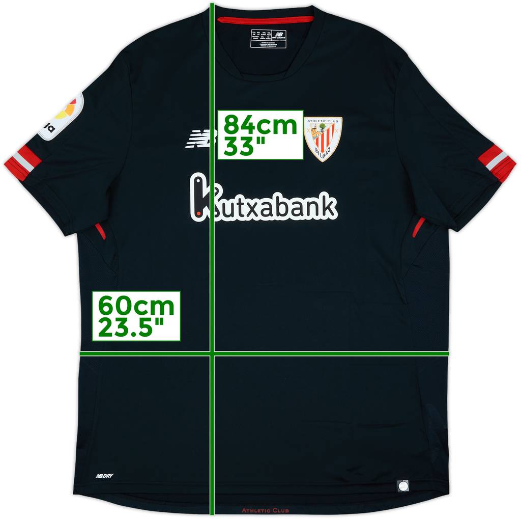 2017-18 Athletic Bilbao Away Shirt - 8/10 - (XXL)