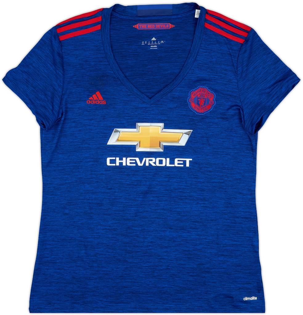2016-17 Manchester United Away Shirt - 10/10 - (Women's XL)