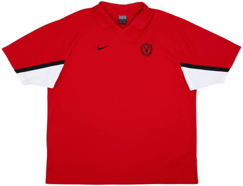 2003-04 Manchester United Nike Training Shirt - 9/10 - (XXL)