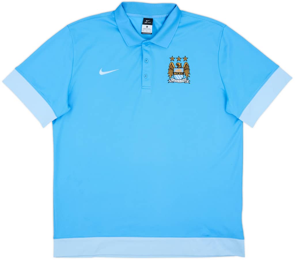 2013-14 Manchester City Nike Polo Shirt - 10/10 - (XL)