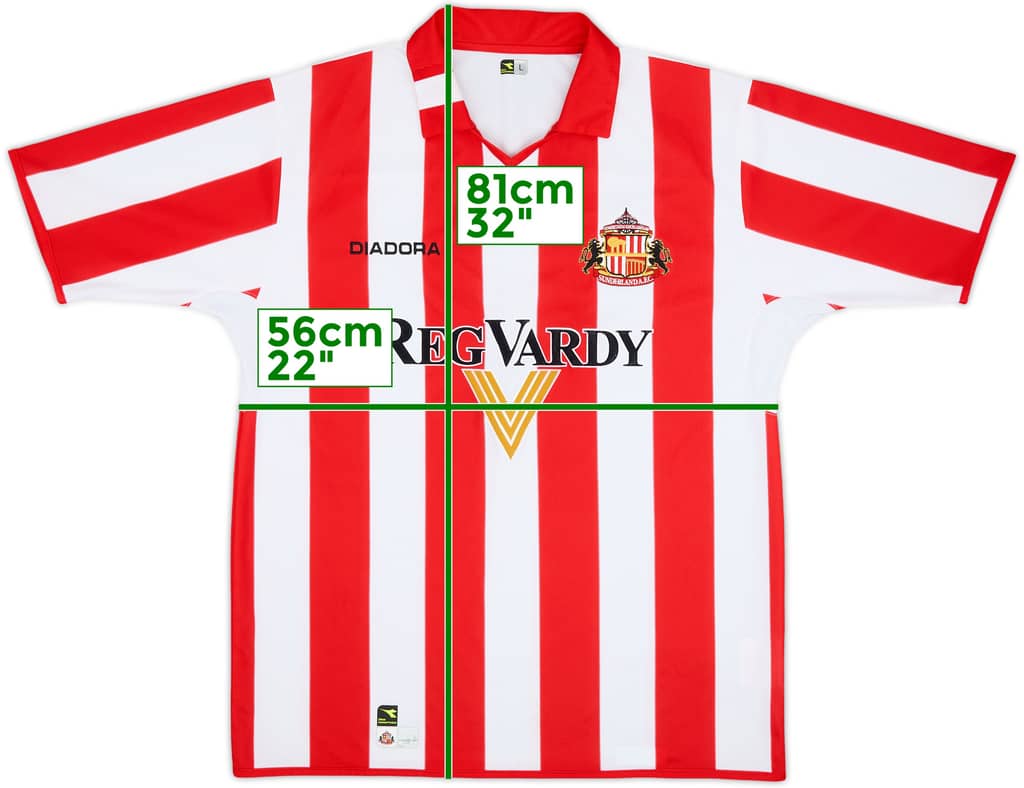 2004-05 Sunderland Home Shirt - 9/10 - (L)