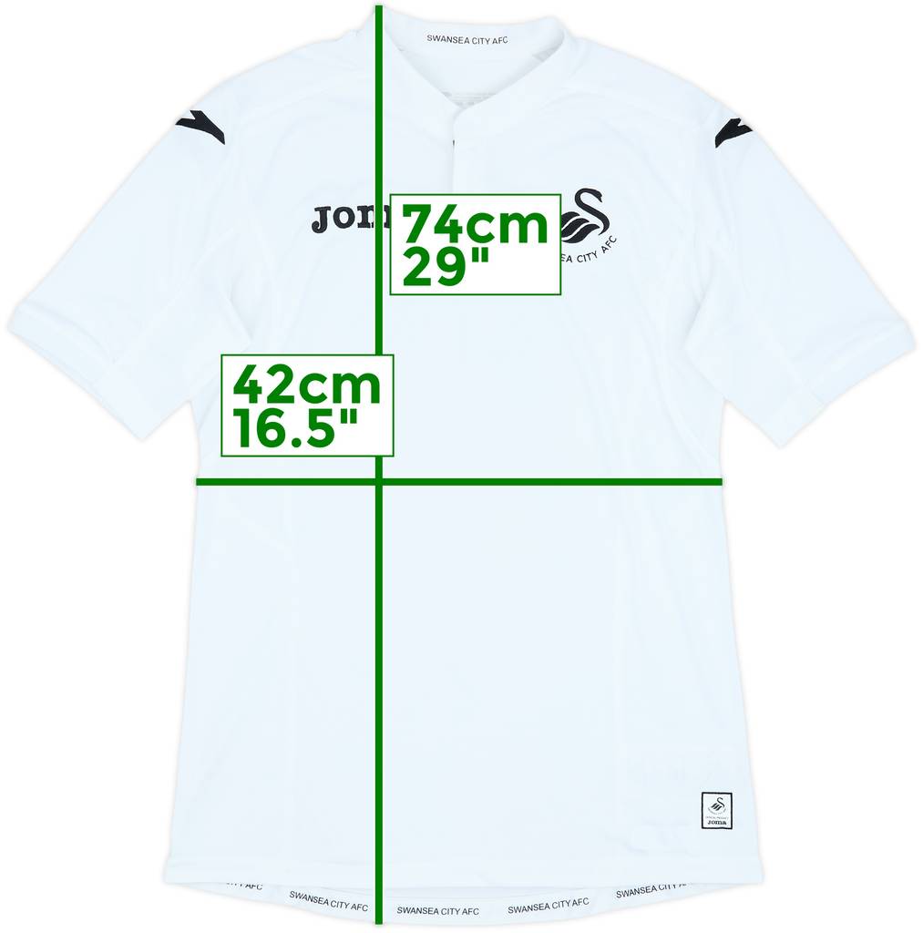 2016-17 Swansea Home Shirt - 7/10 - (S)