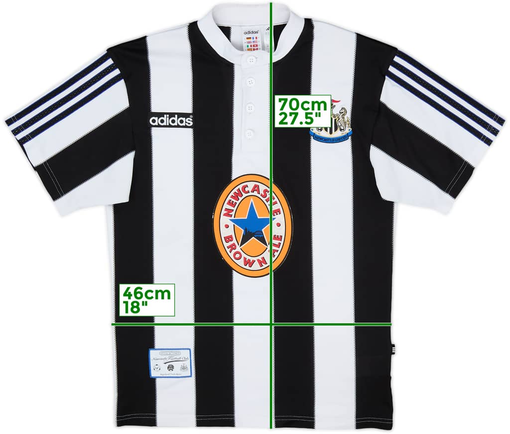 1995-97 Newcastle Reissue Home Shirt - 6/10 - (S)