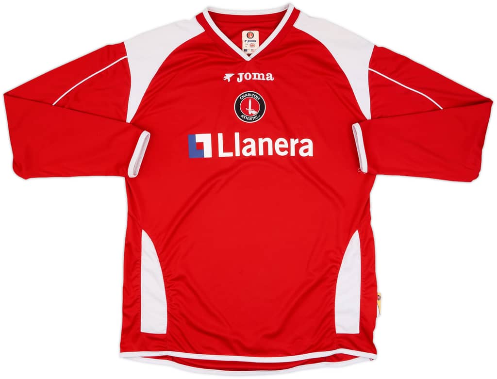 2006-08 Charlton Home L/S Shirt - 6/10 - (M)