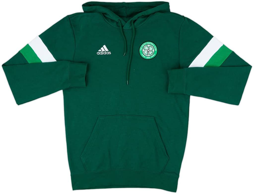 2021-22 Celtic adidas Hooded Top - 8/10 - (M)