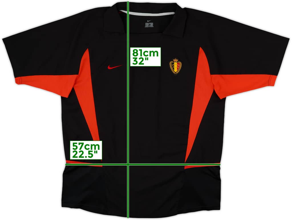 2002-04 Belgium Away Shirt - 9/10 - (XXL)