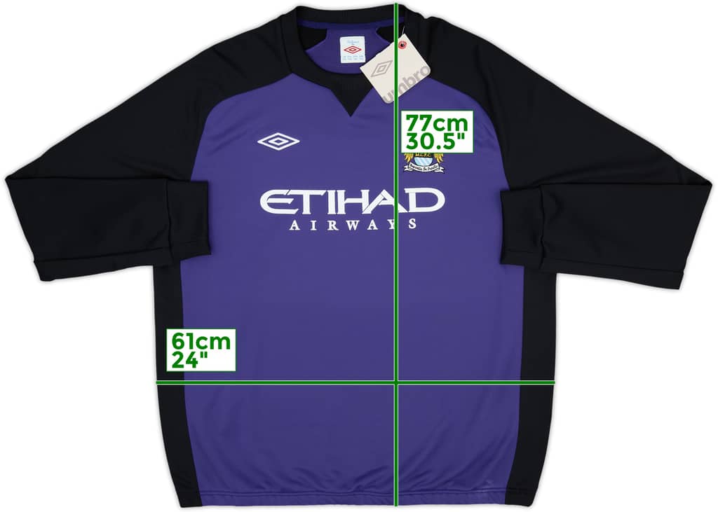 2012-13 Manchester City Umbro Sweat Top (XXL)