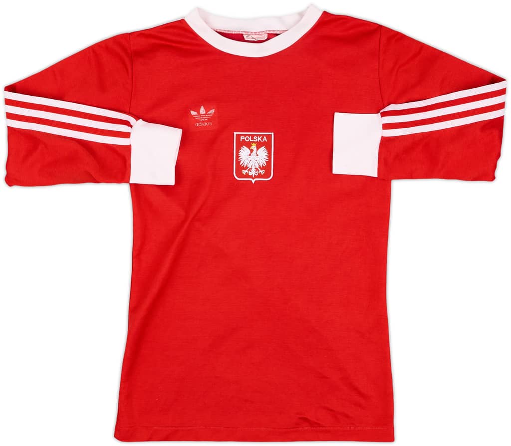 1978-80 Poland Away L/S Shirt - 7/10 - (S)