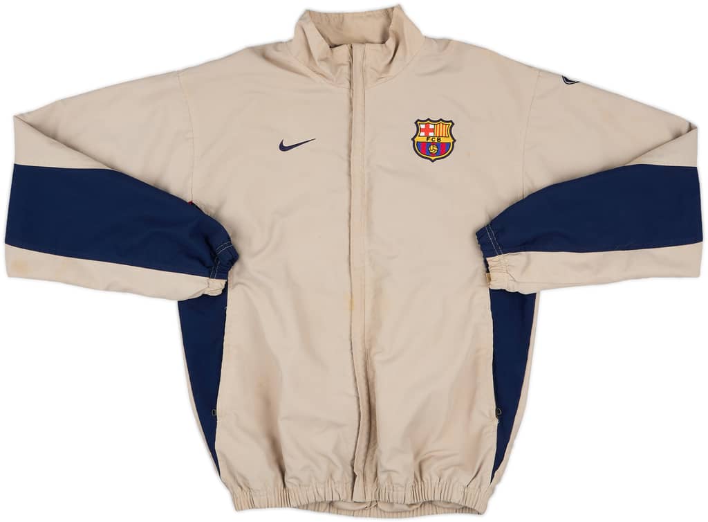 2003-04 Barcelona Nike Track Jacket - 7/10 - (XL.Boys)