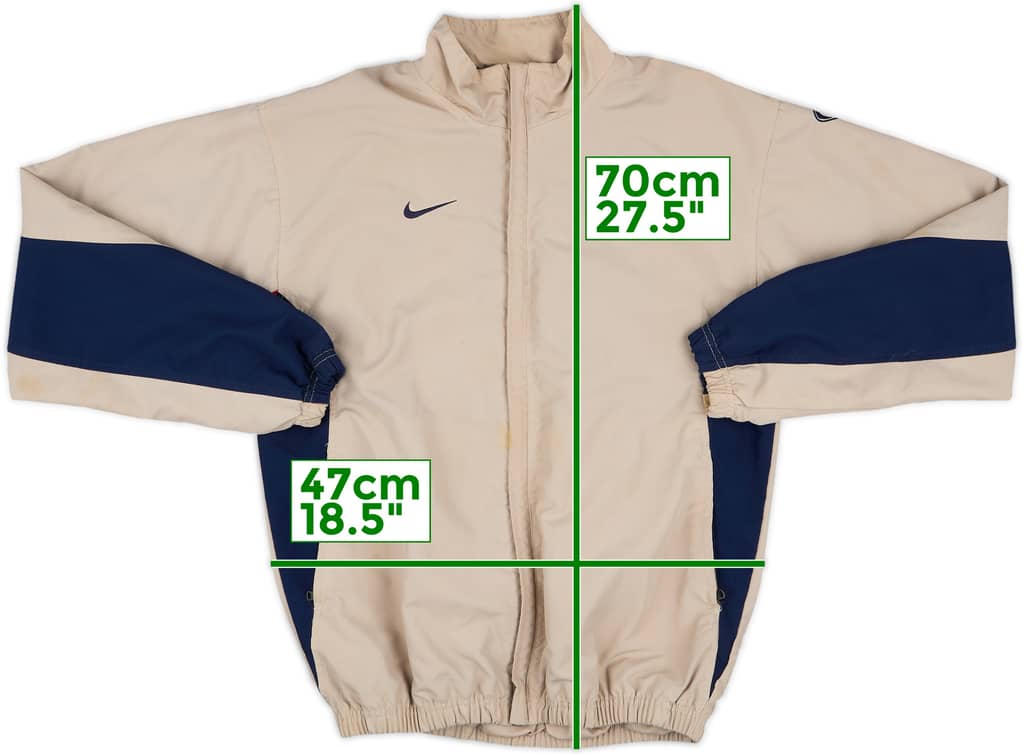2003-04 Barcelona Nike Track Jacket - 7/10 - (XL.Boys)