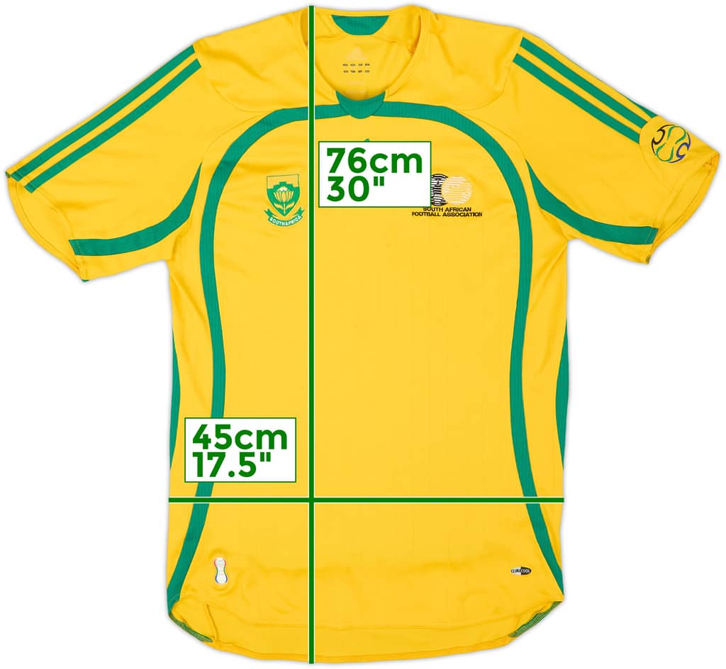 2006-09 South Africa Home Shirt - 7/10 - (S)