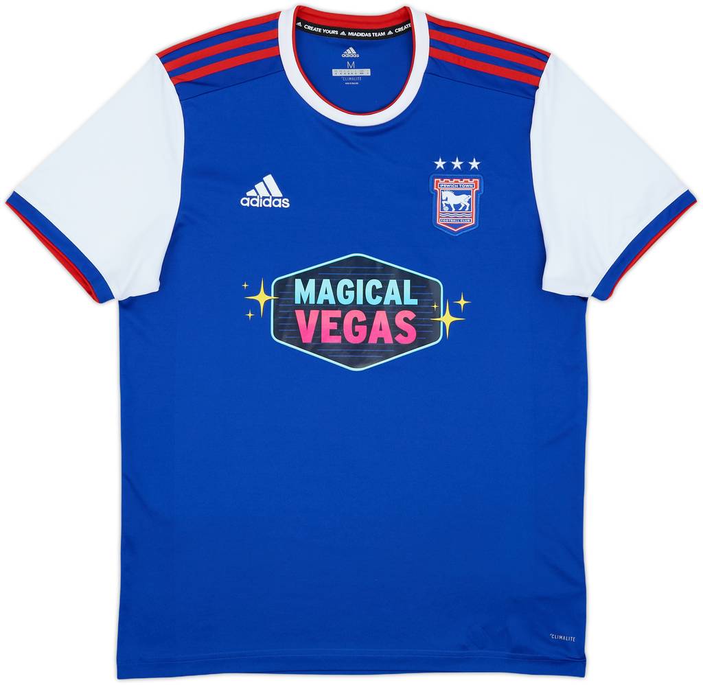 2018-19 Ipswich Home Shirt - 7/10 - (M)