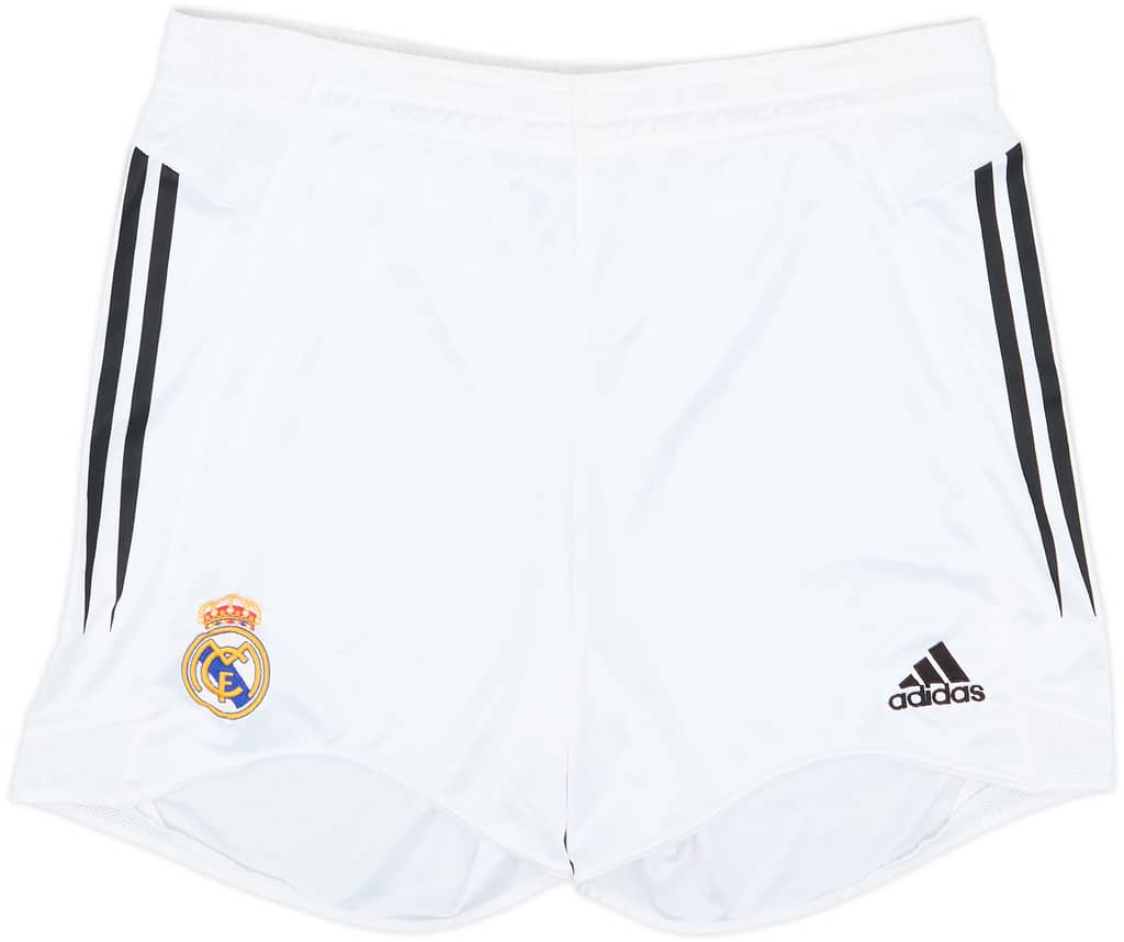 2004-05 Real Madrid Home Shorts - 6/10 - (M)