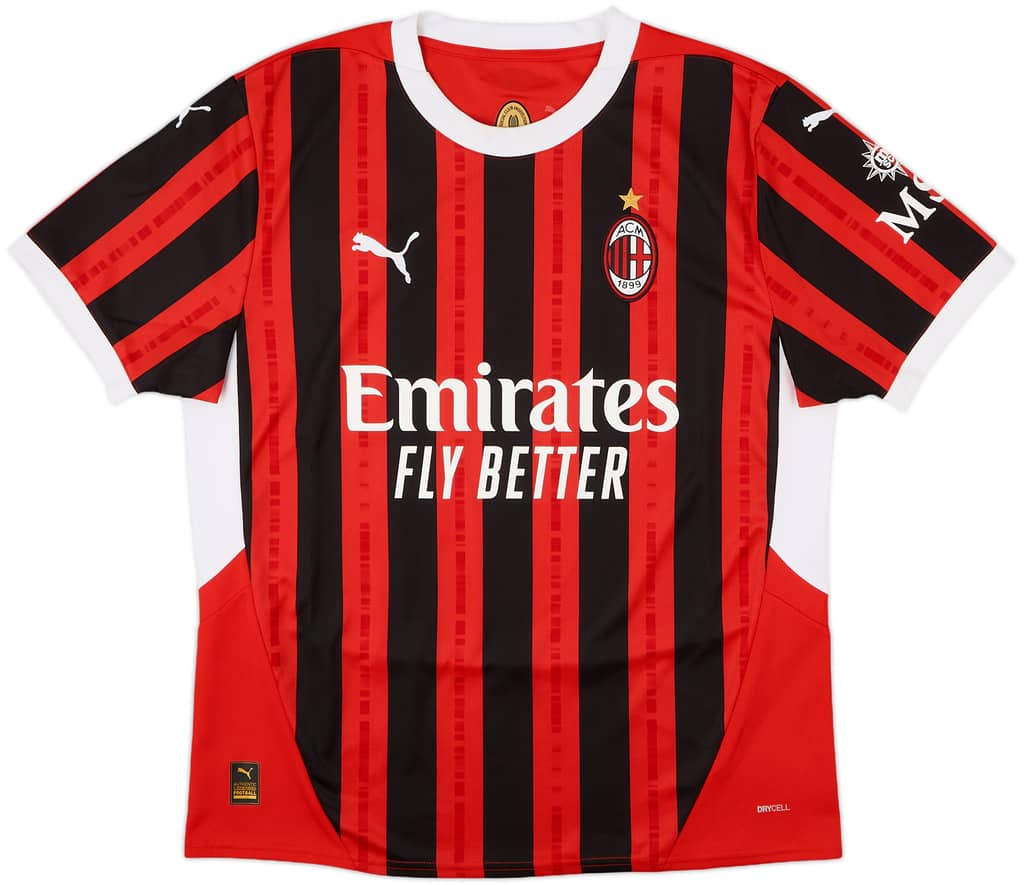 2024-25 AC Milan Home Shirt - 10/10 - (L)