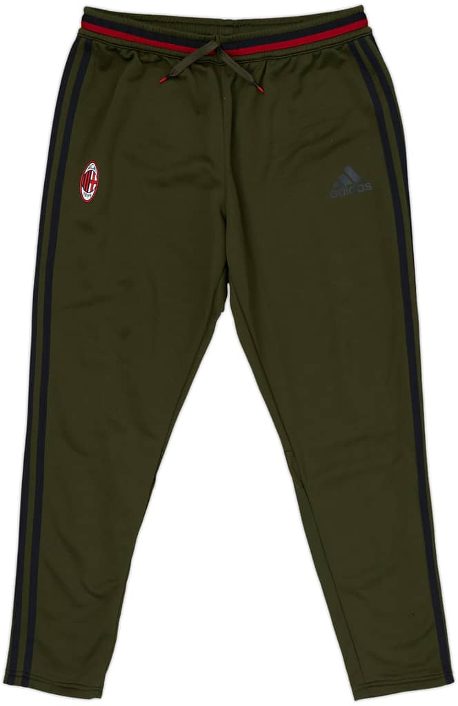 2016-17 AC Milan adidas Track Pants/Bottoms - 6/10 - (L)