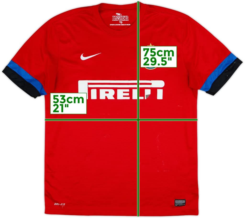 2012-13 Inter Milan Away Shirt - 4/10 - (L)