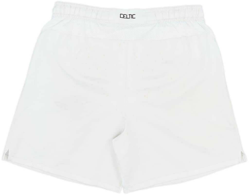 2010-11 Celtic Home Shorts - 4/10 - (S)