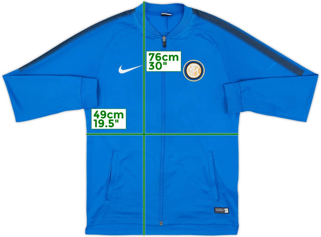 2017-18 Inter Milan Nike Track Jacket - 7/10 - (M)